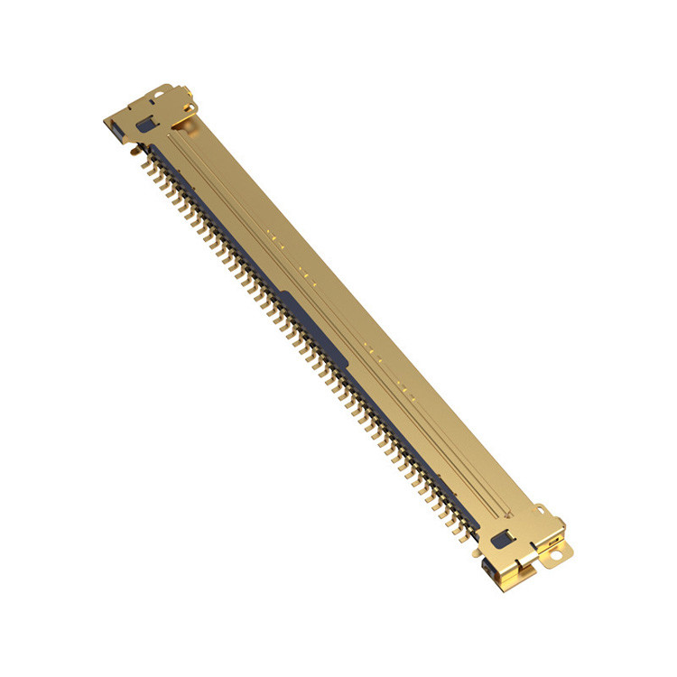 CABLINE-VS 20453-250T-03S Bộ kết nối Micro-Coaxial 50 pin với độ cao 0,5 mm, có loại giao phối ngang