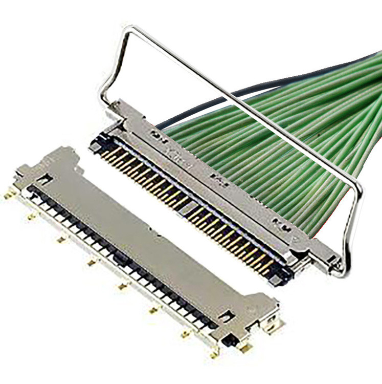 CABLINE-CX II Cable 40-pin không có nắp, có 20978-040T-01, A40-pin LVDS Connector với pitch và đường chân trời 0,25mm