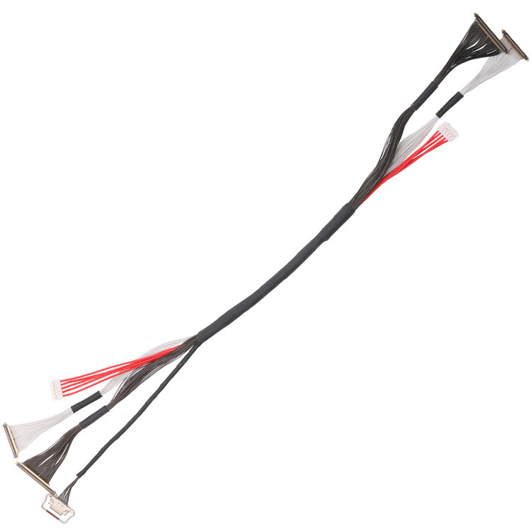 I-PEX 20531-034T-01 với độ cao 0,25mm Cáp tùy chỉnh đến 20633-210T-02S với cùng độ cao 0,25mm