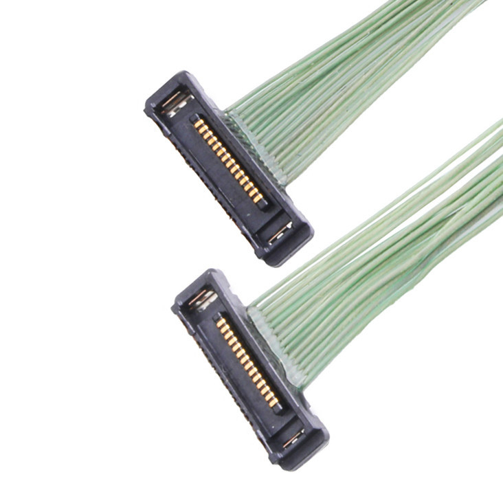 I-Pex Cabline ss 35P Cáp đồng trục siêu nhỏ 20380-035t-06 Đầu nối Lvds 0,4mm Góc phải