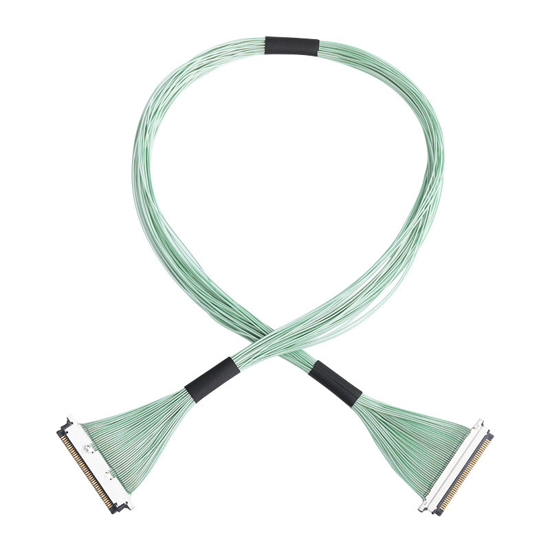 Bộ lắp ráp cáp đồng trục vi mô 20345-015T-32R với 15 chân, có độ cao 0,4mm và loại kết hợp ngang vi mô