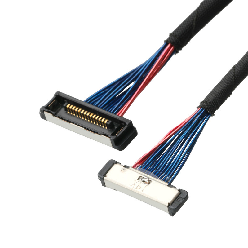 CABLINE SS Micro Coaxial Cable 20380 Connector I-PEX 20380-R14T-06 0.4mm Pitch 14P kết nối