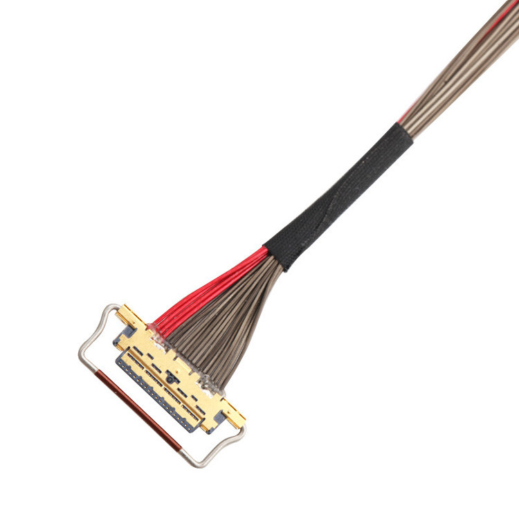 Nhà máy UL EDP LVDS Cable đồng trục I PEX 0.4mm Pitch 20633-220T-01S 20 Pin