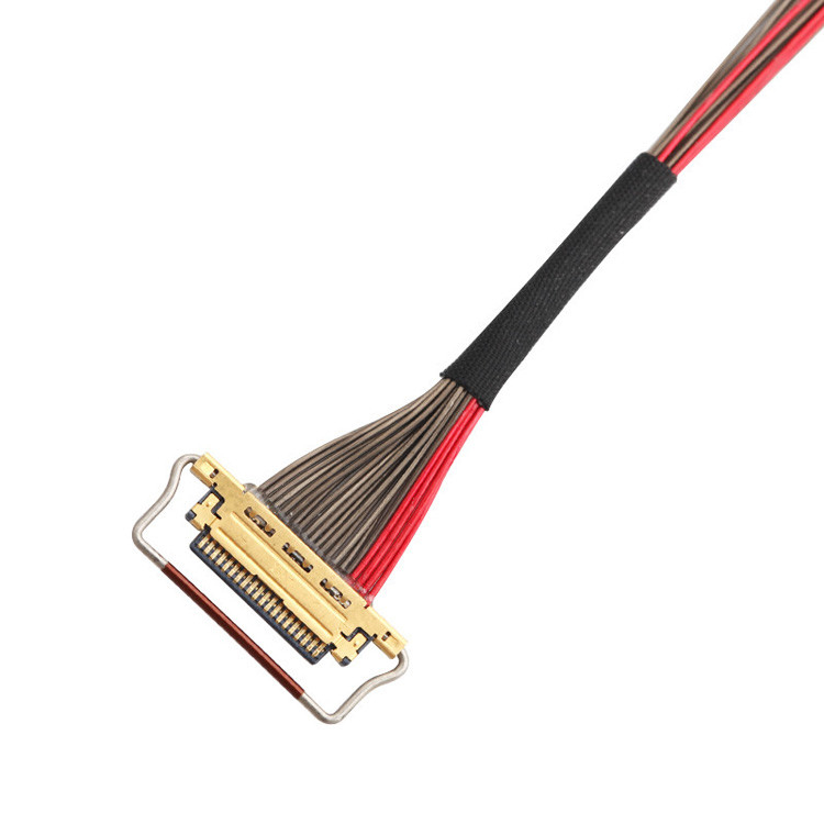 Nhà máy UL EDP LVDS Cable đồng trục I PEX 0.4mm Pitch 20633-220T-01S 20 Pin