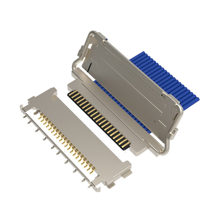 CABLINE-VS II 20846-020T-01 0.5 mm Pitch Horizontal Mating Type Micro-Coaxial Connector