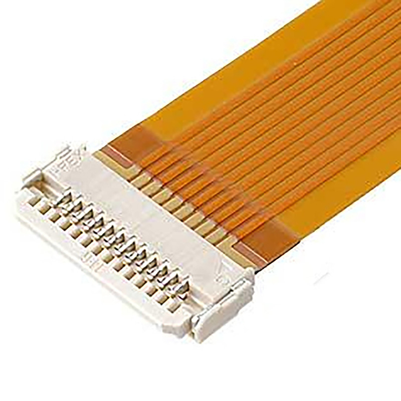 Đầu nối cáp đồng trục Lvds cho màn hình LCD DW-5 20598-006T-02 0,5mm Pitch 6 Pin Fpc