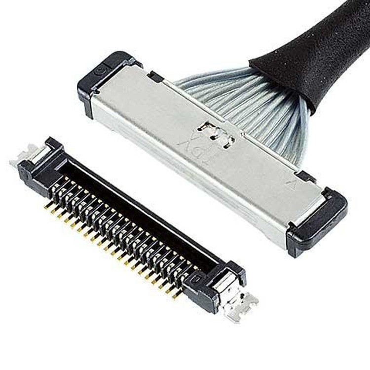 Cáp kết nối cáp đồng trục vi mô Lvds 20 pin