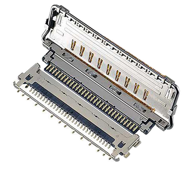 Loại ghép nối ngang dây cáp kết nối Micro-Coaxial VS II 20846-020T 030T 040T 0,5 mm Pitch