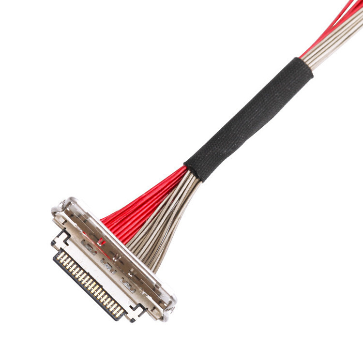 Nhà máy tùy chỉnh I-PEX 20679-020T-01 0.4mm Pitch 20 Pin LVDS Cable đồng trục 220mm