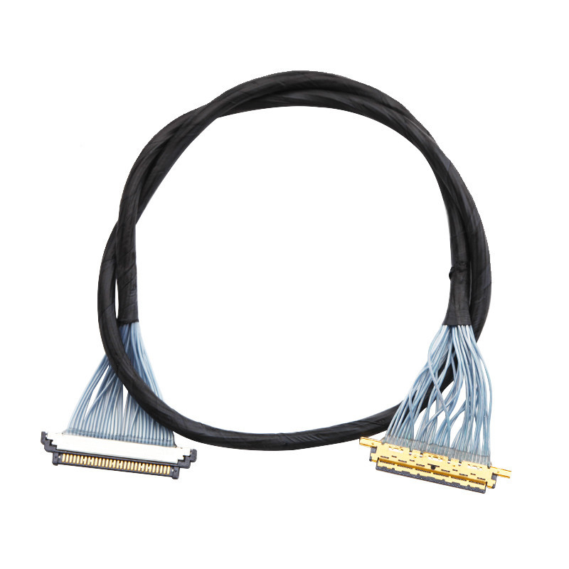 I-Pex 20453-230T-03 đến Kel SSL20-30S Cáp đồng trục vi mô 30P Lvds Edp Cable Assembly