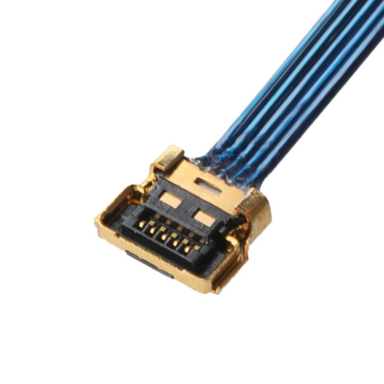 5 Pin 30pin đến 20857-005T-01 I Pex 20380-R30T-060 Lvds 5P Micro Coaxial Cable