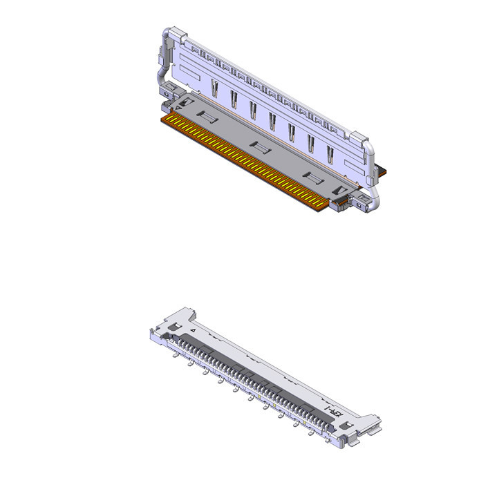 I-PEX CABLINE-CAF 40P Cáp đồng trục ô tô kết nối 20858-040T-01 40Pin hướng kết hợp ngang