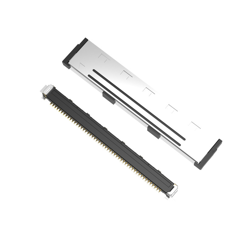 FPL II 50P Lvds Micro Coax Cable 20437-050T-01 0,5 mm Pitch Vertical Mating Type Micro-Coaxial Connector