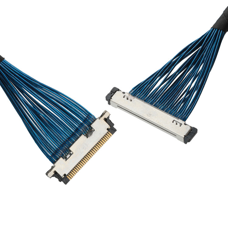 0.4mm Pitch Coaxial Cable Connector ROHS IPEX Micro Coaxial Cable 20380-R30T-06 đến 20345-30T-32R