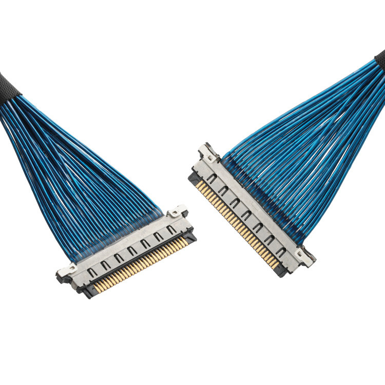 0.4mm Pitch Coaxial Cable Connector ROHS IPEX Micro Coaxial Cable 20380-R30T-06 đến 20345-30T-32R