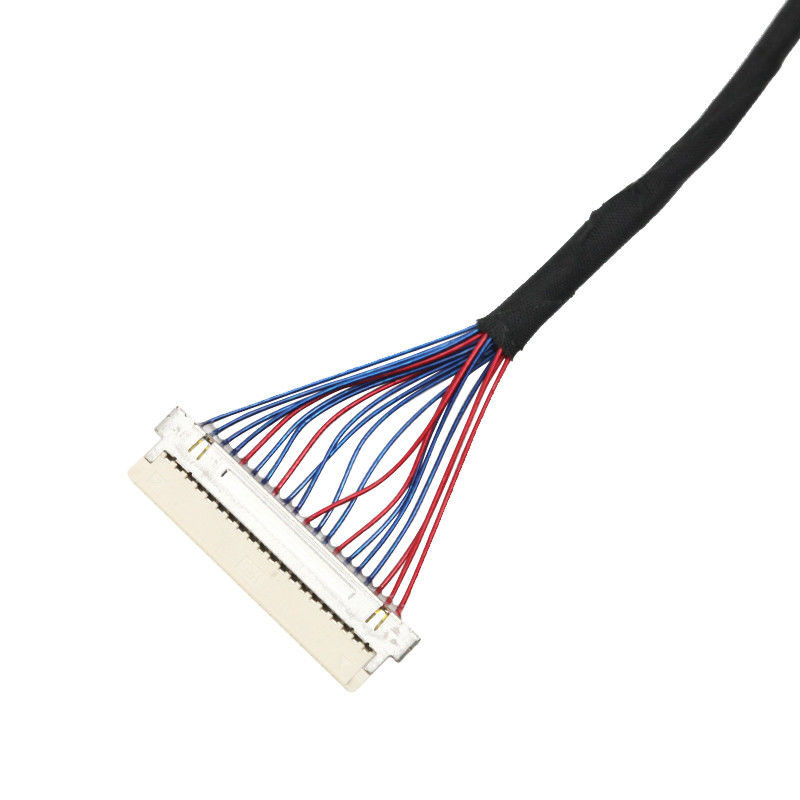 0.5mm Pitch 20453-220t-03 Lvds Cable Assembly Df19g-20s đến I-Pex ISO14001