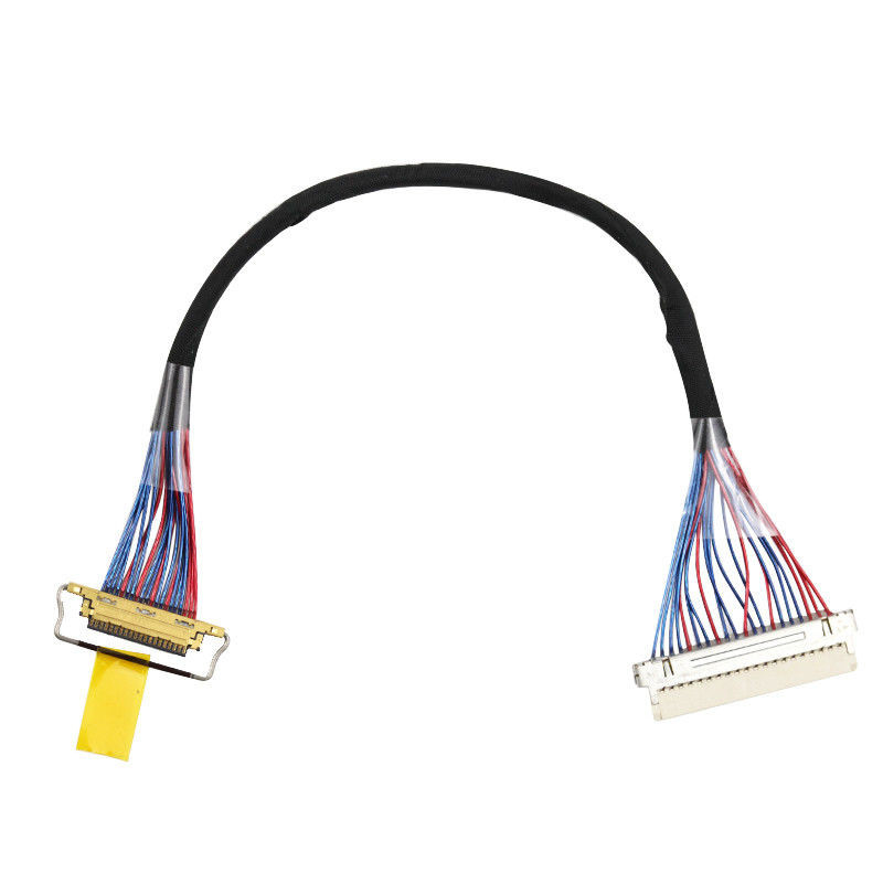 0.5mm Pitch 20453-220t-03 Lvds Cable Assembly Df19g-20s đến I-Pex ISO14001