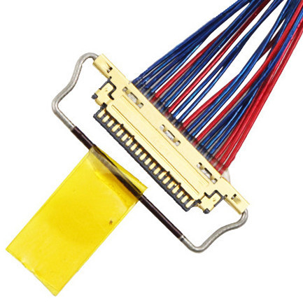 0.5mm Pitch 20453-220t-03 Lvds Cable Assembly Df19g-20s đến I-Pex ISO14001