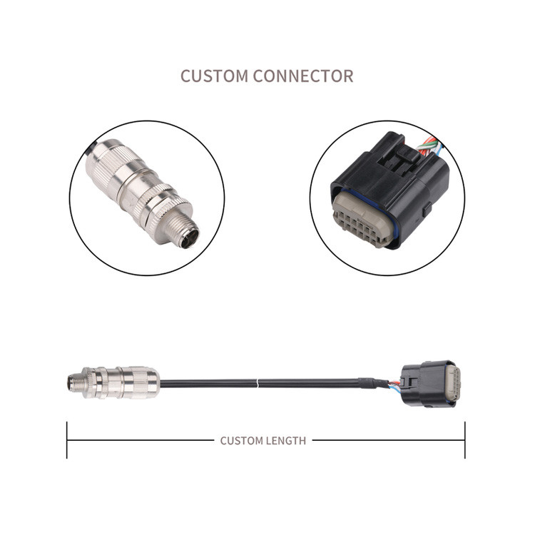 Bộ cáp LVDS EDP 0.5mm Pitch I Pex Micro Coaxial 20453-030T đến 20453-030T