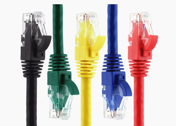 Cat6 RJ45 Ethernet Patch Gigabit mạng LAN cáp tròn Cáp cho mạng nhanh