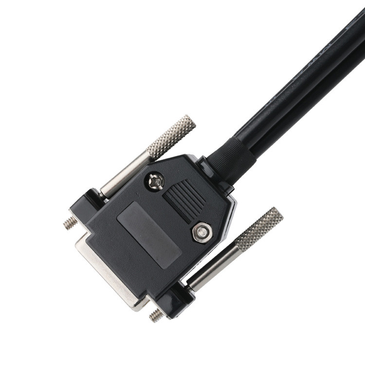Kết nối cáp công nghiệp tùy chỉnh, Pitch 3.0mm DB-15P nữ đến HSG 43025-0800 Và Pitch 5.8mm 691352710003