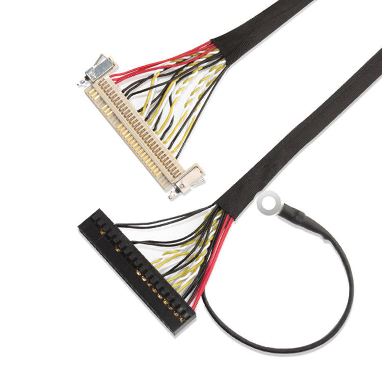 30 Pin LVDS Cable Assembly, 51 Pin FI X30HL-B Lvds Cable For Lcd Panel