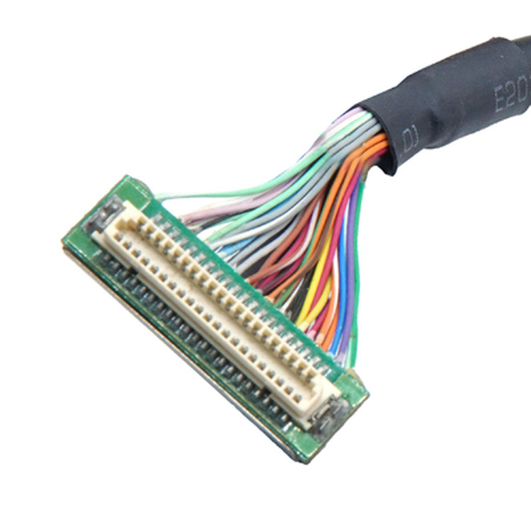 Kết nối cáp LVDS Chuyển dữ liệu tín hiệu từ DF14-20P-1.25H đến kết nối PH2.0-6P và đầu cuối DH2.0-T
