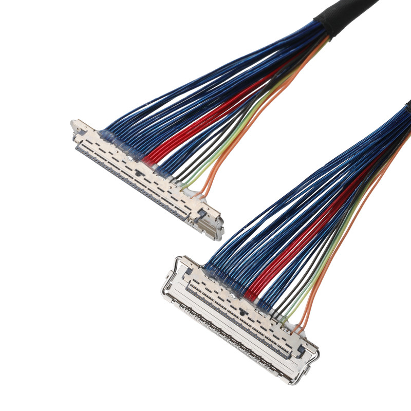 JAE FI-RE51-HL và JST EHR-7 đến IPEX 20679-040T-01 LVDS EDP Cable Micro Coaxial Cable