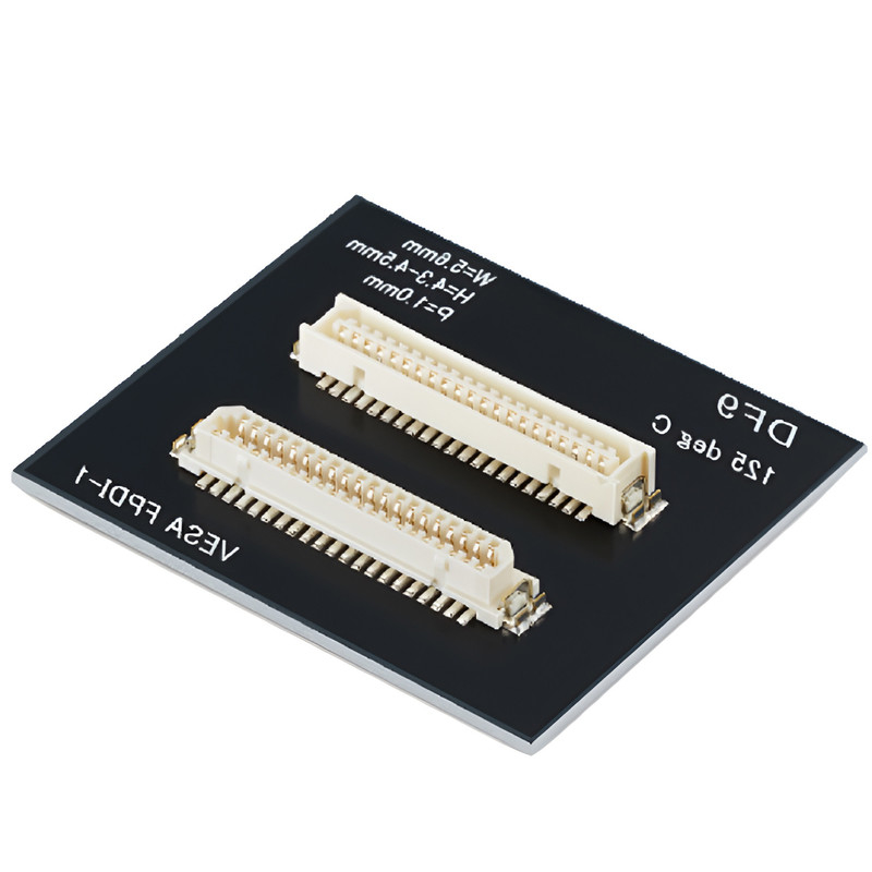 DF9 41P Sợi dây thép y tế cấp công nghiệp  DF9 41 Pin Screen Display Cable nữ Hot Press Flat Connect