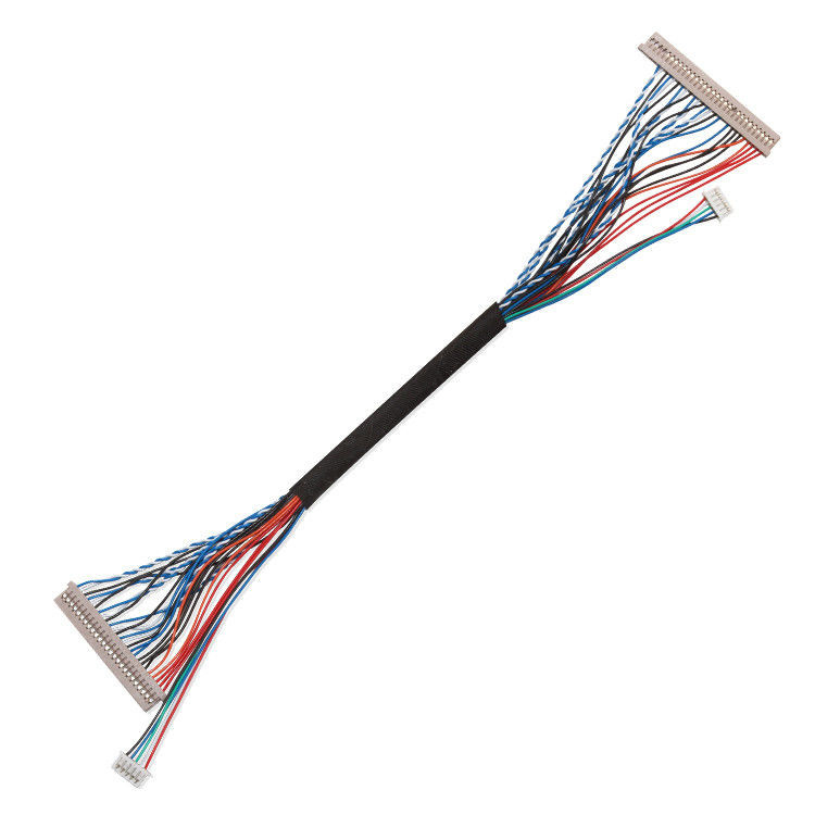 Cáp 250V 20 chân Lvds  Df14 To Df14 Dành cho đầu nối màn hình lvds của máy tính xách tay