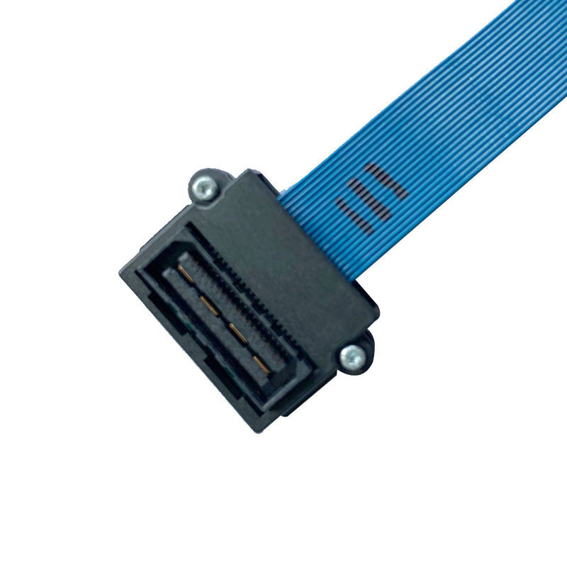 Đầu nối màn hình lvds Cáp tốc độ cao 0,50mm QSH 030 01 F D Samtec tùy chỉnh