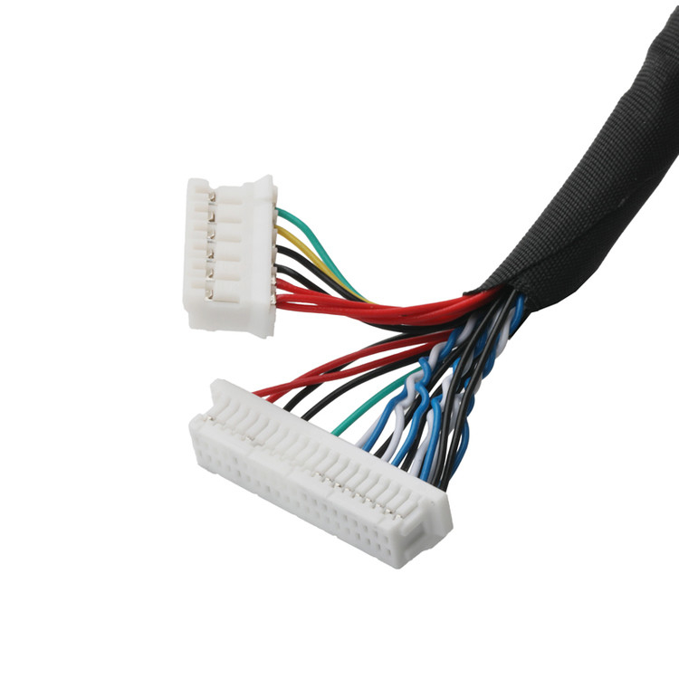 Kết nối JAE FI-X30HL với kết nối JST SHDR-40V-S-B SH1.0mm 40Pin và PHR-6pin