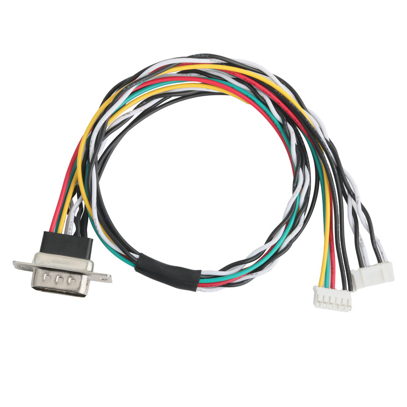 D-SUB-9Pin MALE đến JST PHR-6 và PHR-6 Bộ kết nối cáp tùy chỉnh