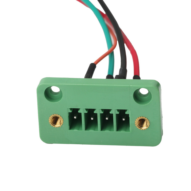 DFK-MC JL15CDGV-3.81 4Pin đến MX1.25-12Pin và UL Lobel Thông qua các khối đầu cuối tường