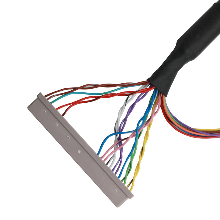 Cáp bảng chủ LCD JAE FI-X30HL 30P đến DF14-30P Và JST ERH-7P Kết hợp cáp kết nối OEM / ODM