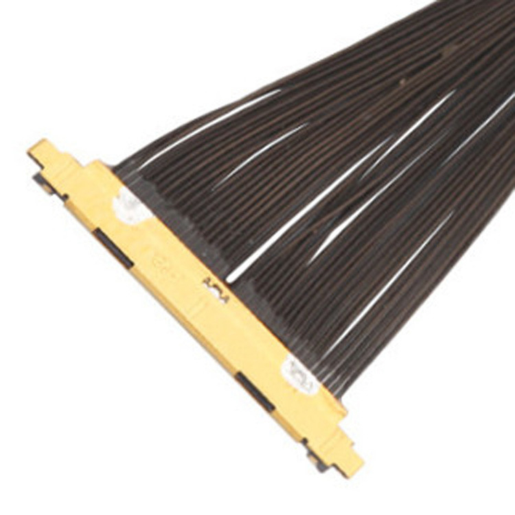 IPEX CABLINE®-UX II 40P UL11130 46AWG Micro Coaxial Cable Assembly I-PEX 20531-040t-02 IDC Forming OEM / ODM