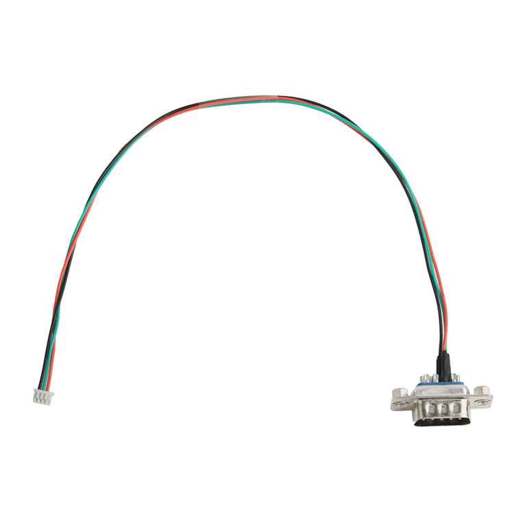 DB 9P LVDS Cable Assembly D-SUB-9P Male Solder đến MX1.25mm 4Pin Wire Connector OEM / ODM