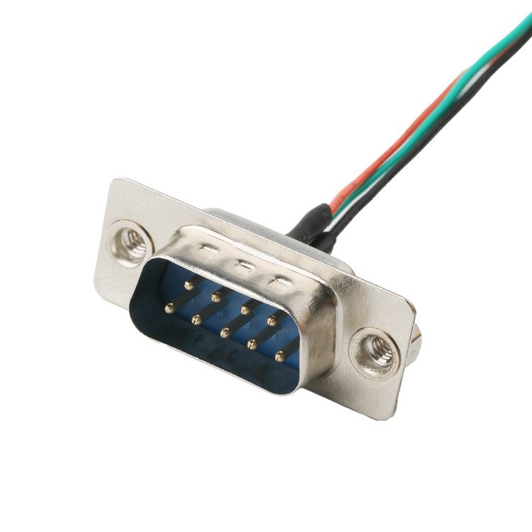 DB 9P LVDS Cable Assembly D-SUB-9P Male Solder đến MX1.25mm 4Pin Wire Connector OEM / ODM