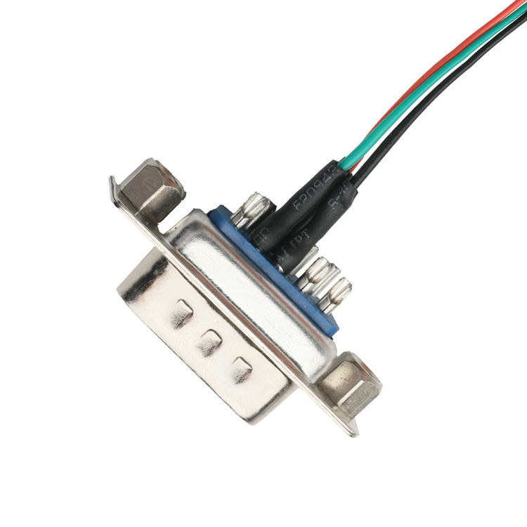 DB 9P LVDS Cable Assembly D-SUB-9P Male Solder đến MX1.25mm 4Pin Wire Connector OEM / ODM