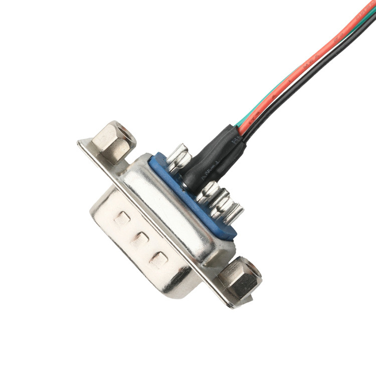 DB 9P LVDS Cable Assembly D-SUB-9P Male Solder đến MX1.25mm 4Pin Wire Connector OEM / ODM