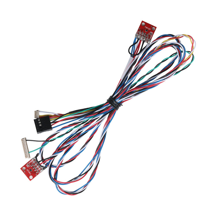Kết hợp cáp tùy chỉnh JST RF-10 đến DF13-14S-1.25C DF13-5S-1.25C và bộ kết nối cáp SEN-13314