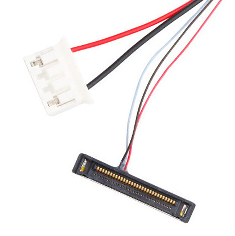 Bộ lắp ráp cáp LVDS với độ cao 1.0mm và 32AWG, sử dụng đầu nối LCD  DF13-20DS-1.25C
