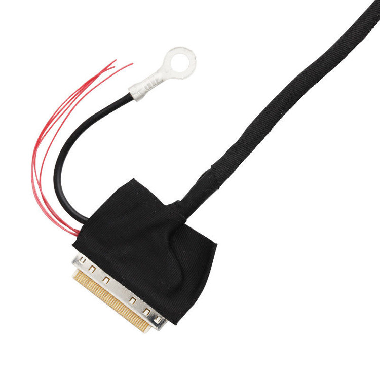 32AWG LVDS Cable Assembly 40 Pin 88441-40 đến 50 Pin JAE F1-RE51HL
