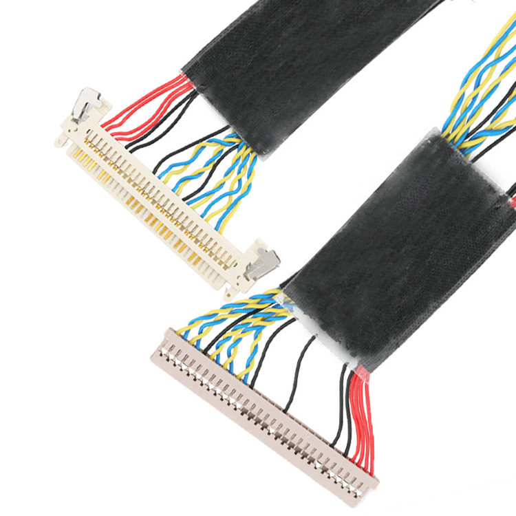 Bộ cáp EDP LVDS 30-pin từ  DF14-30S-1.25C đến JAE FI-X30 được cấu hình