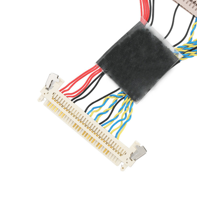 Bộ cáp EDP LVDS 30-pin từ  DF14-30S-1.25C đến JAE FI-X30 được cấu hình