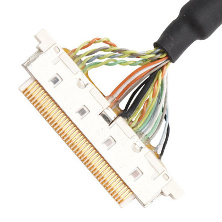 Bước 0,5mm ACES 50204-040 1 1-002 đến JST SHDR-40V-SB Lắp ráp cáp LVDS