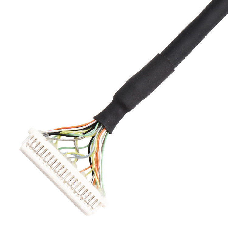 Bước 0,5mm ACES 50204-040 1 1-002 đến JST SHDR-40V-SB Lắp ráp cáp LVDS