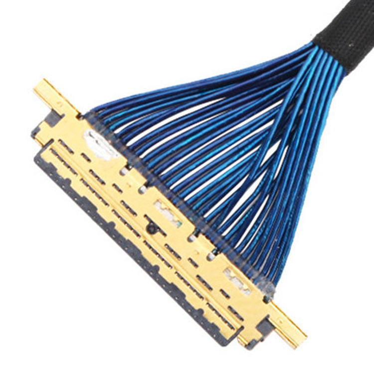 Micro Coaxial 20453-030T đến 20453-030T LVDS EDP Cable Assembly 0.5mm Pitch