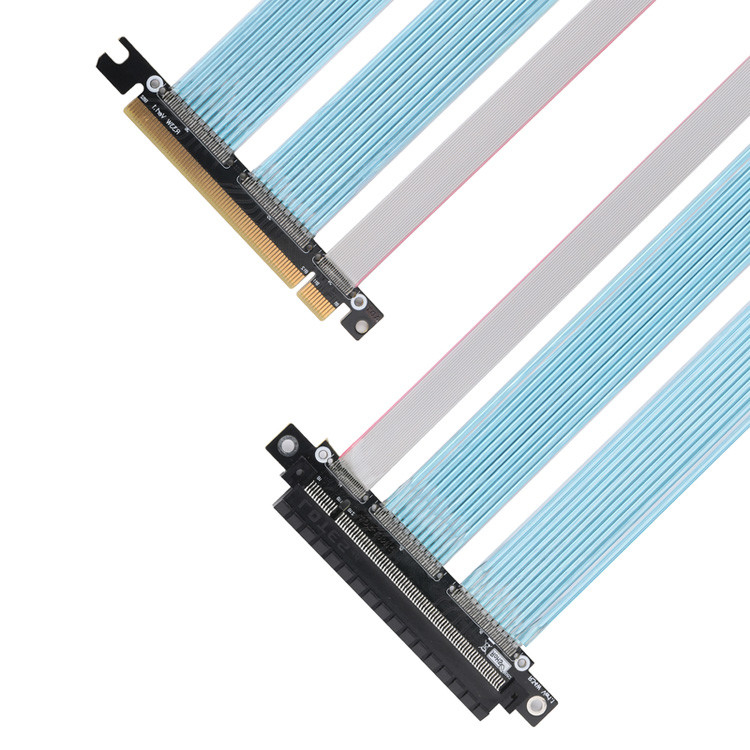 PCB Cáp đồng trục cực kỳ mịn PCIE đồ họa máy tính đồ họa thẻ mở rộng bộ điều hợp cáp