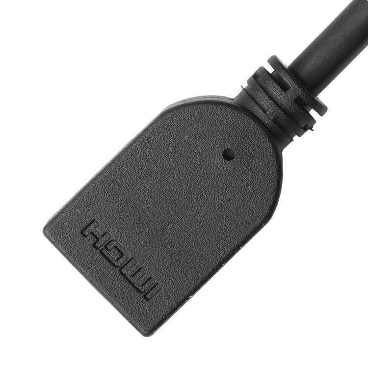 Đàn ông dọc 19pin HDMI-A kết nối lắp ráp để nữ 19pin HDMI cáp LCD